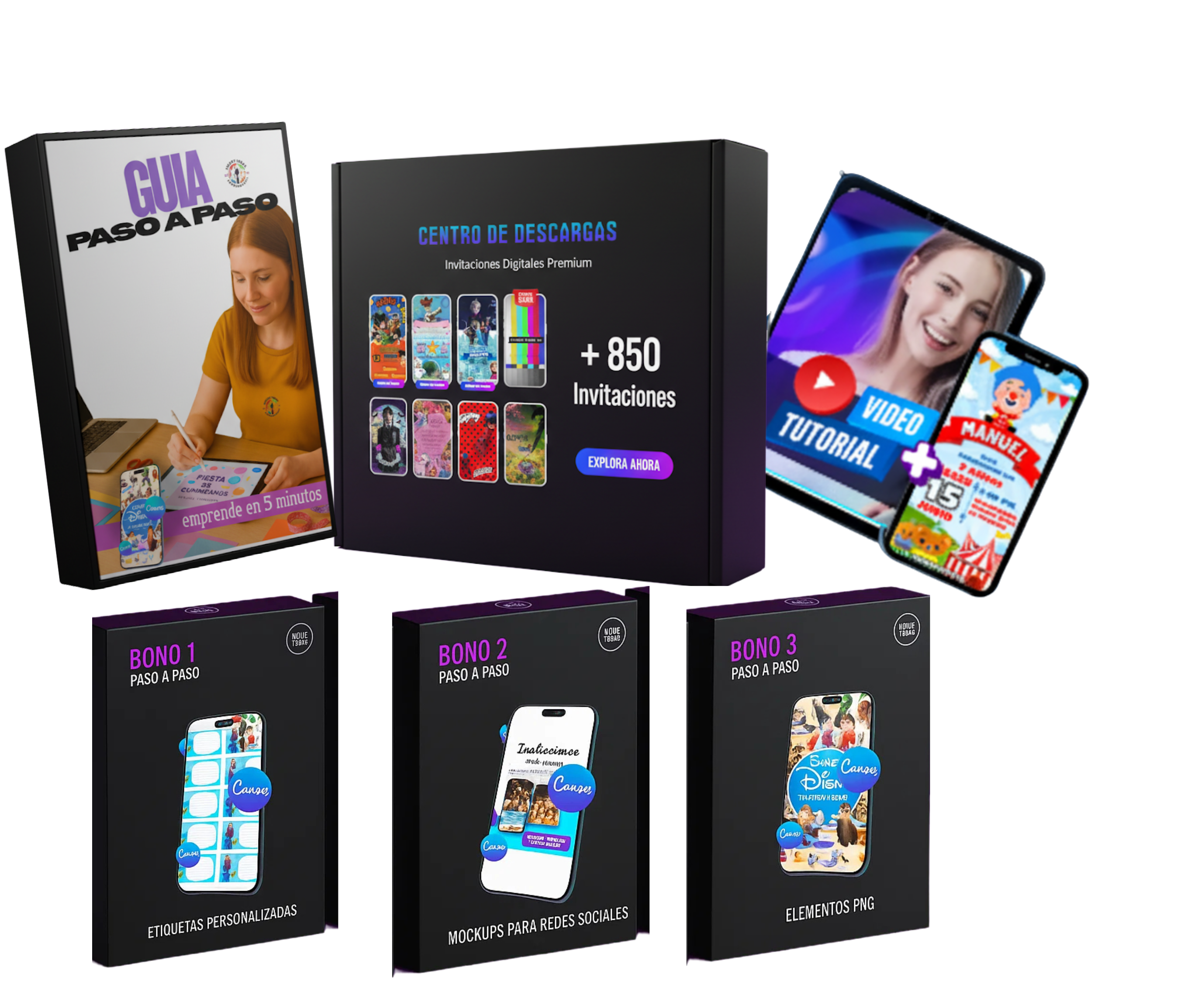 MEGAPACK EMPRENDE CON TARJETAS DIGITALES EN 5 MINUTOS¡